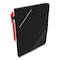 Tru Red Large Starter Journal, 1 Subject, Narrow Rule, Black Cover, 10 x 8, 192 Sheets TR58412 - alternate 2